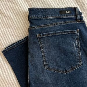 KUT from the Cloth Natalie Fab Ab High Waist Bootcut Jeans 20W - mint cond